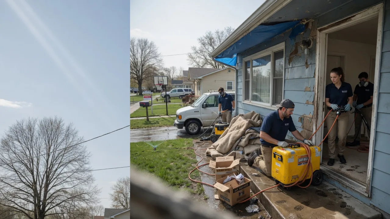 Basement Flood Cleanup in Mound City, SD near me